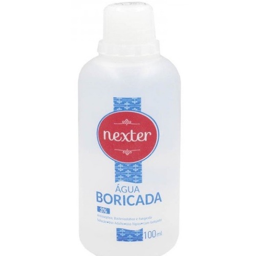 agua boricada 3 nexter antigo 100ml