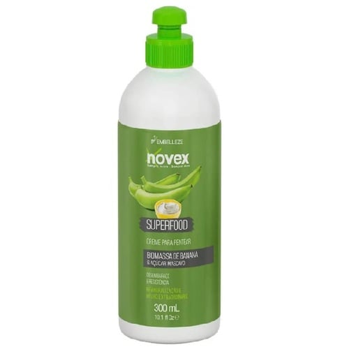 Imagem de Creme de Pentear Novex Biomassa de Banana e Açúcar Mascavo 300mL