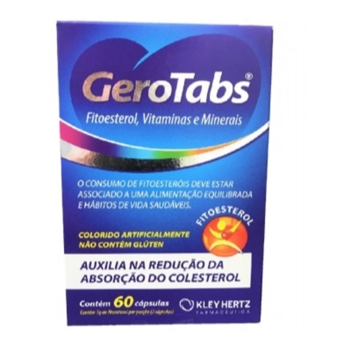 gerotabs phytus antigo caixa com 60 capsulas