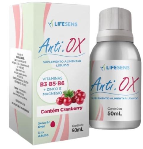 Imagem de Anti.OX Lifesens cramberry, frasco com 50mL