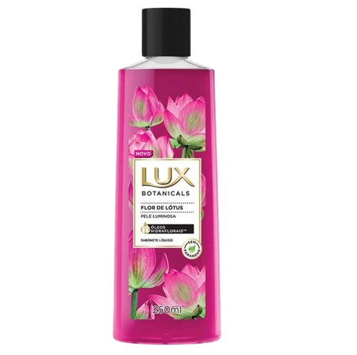 Imagem de Sabonete Corporal Glicerinado Lux Botanicals Flor de Lótus líquido, frasco, 1 unidade com 250mL