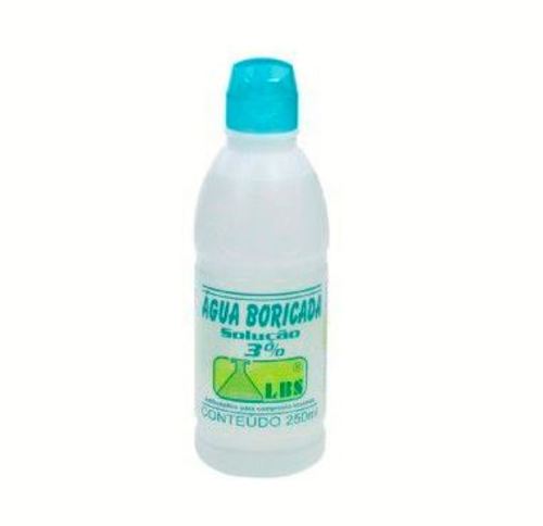 agua boricada lbs antigo 250ml