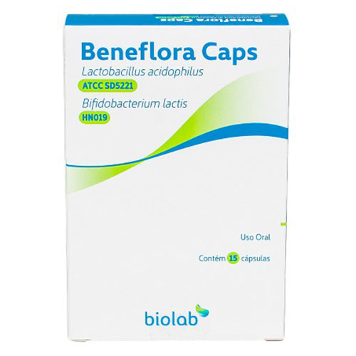 beneflora-old 15 capsulas com 50mg-old