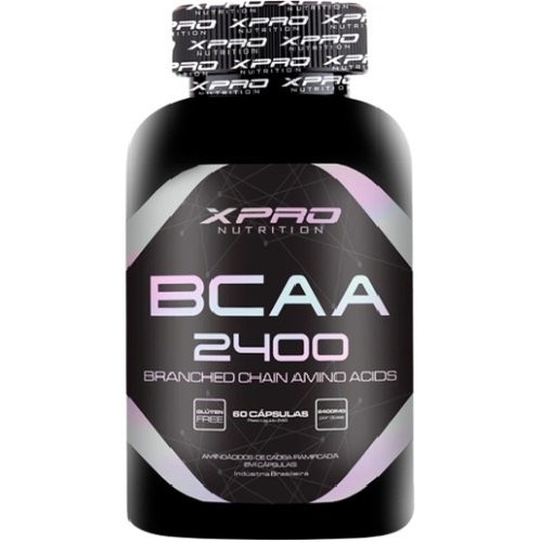 Imagem de BCAA 2400 XPro Nutrition frasco com 60 cápsulas