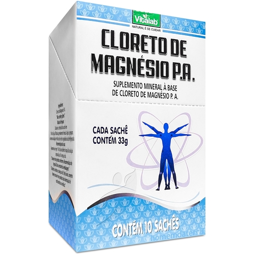 caixa com 10 sachês de 33g cada