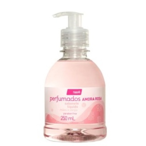 Imagem de Sabonete Needs Perfumados amora rosa, líquido, 250mL