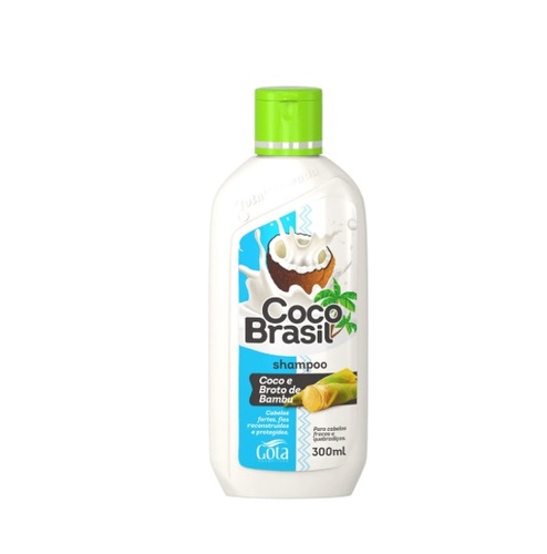 Imagem de Shampoo Gota Dourada Coco Brasil Broto de Bambu 300mL