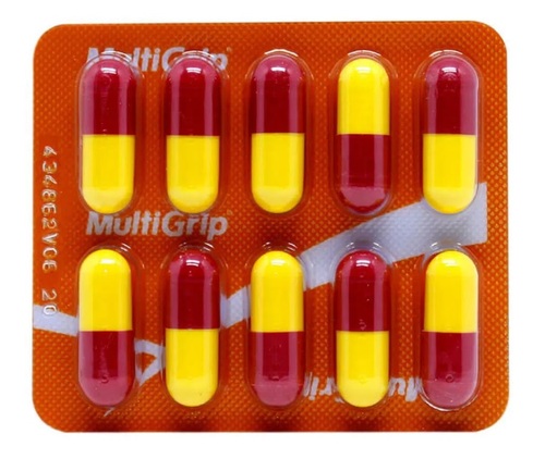 400mg + 4mg + 4mg, blíster com 10 cápsulas gelatinosas duras