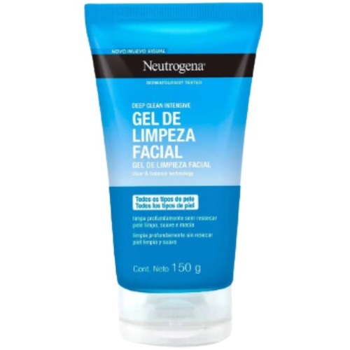 Imagem de Gel para Limpeza Facial Neutrogena Deep Clean Intensive 150g