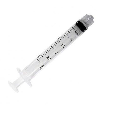 sem agulha, 1 unidade com capacidade de 3mL