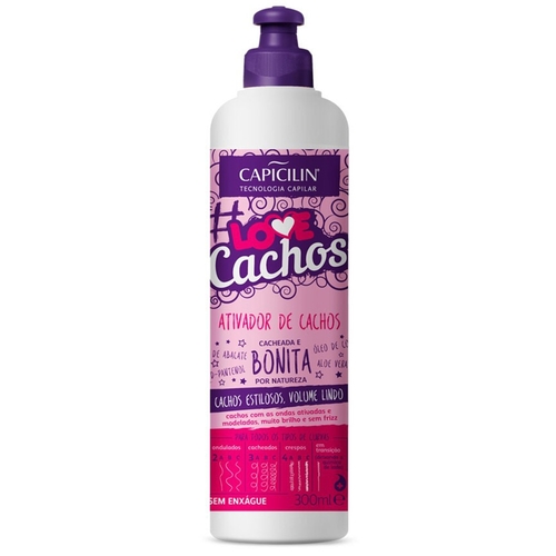 Imagem de Ativador de Cachos Capicilin #Lovecachos 300mL