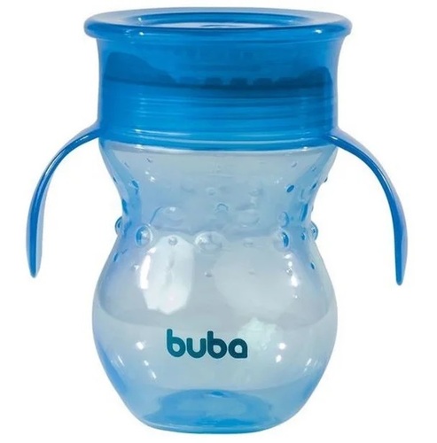 6+ meses, com alça, azul com capacidade de 250mL