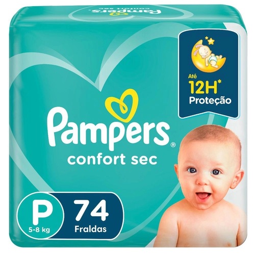 P, pacote com 74 unidades