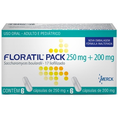 200 + 250mg, caixa com 6 cápsulas de 200mg + 6 cápsulas de 250mg