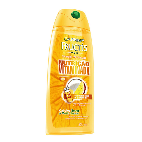 Imagem de Shampoo Garnier Fructis Nutrição Vitaminada com 200mL