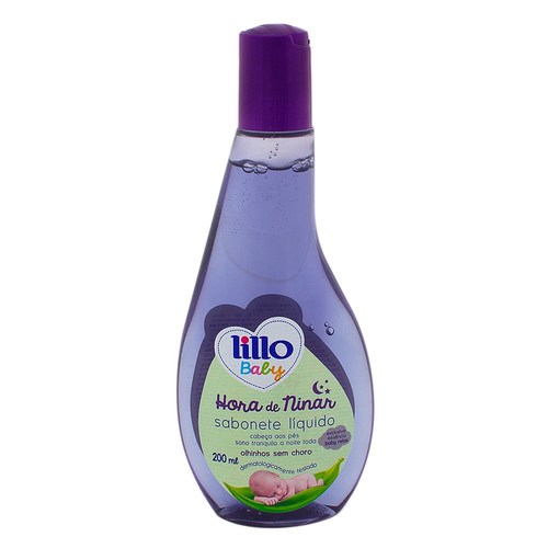 Imagem de Sabonete Lillo Baby Hora de Ninar líquido com 200mL