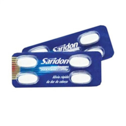 saridon-old com 4 comprimidos
