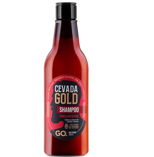 Imagem de Shampoo GO. Cevada Gold Força Nutritiva 2 em 1 - 300mL