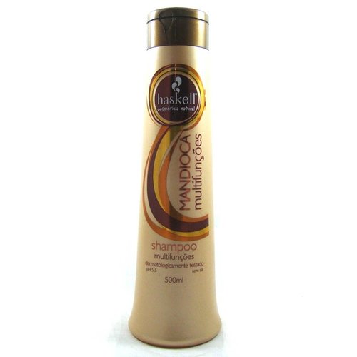 Imagem de Shampoo Haskell Mandioca Multifunções Afro 500mL