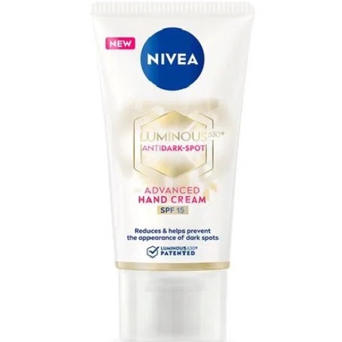 Imagem de Creme para Mãos Nivea Luminous 630 Antidark-spot FPS 15 com 50g