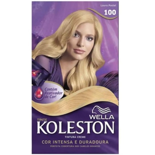 Imagem de Tintura Wella Koleston nº 100 louro pastel