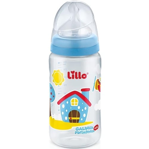 Imagem de Mamadeira Lillo Galinha Pintadinha 6+ meses, 1 unidade com capacidade de 300mL