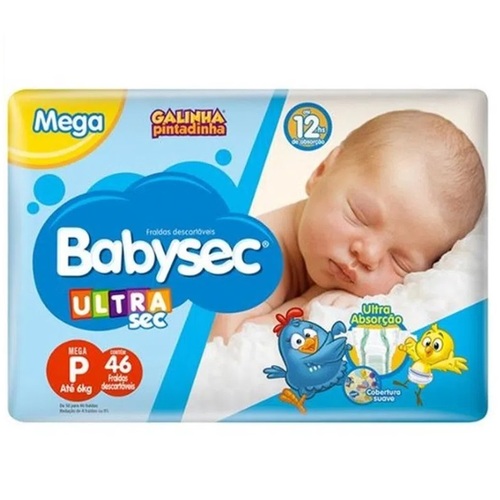 P, pacote mega com 46 unidades