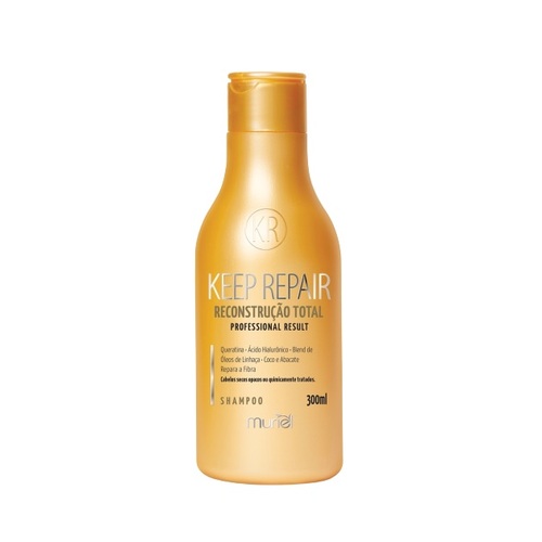 Imagem de Shampoo Keep Repair Reconstrução Total 300mL