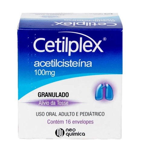100mg/g, caixa com 16 envelopes com 5g de granulado de uso oral