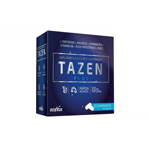 Imagem de Tazen Plus Ecofitus caixa com 30 comprimidos