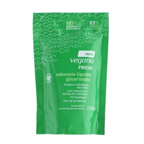 Imagem de Sabonete Glicerinado Needs fresh, refil, 220mL