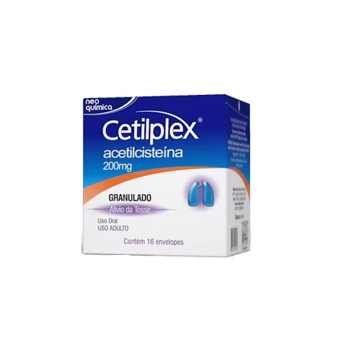 200mg/g, caixa com 16 envelopes com 5g de granulado de uso oral