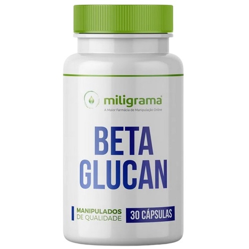 Imagem de Beta Glucan Miligrama frasco com 30 cápsulas