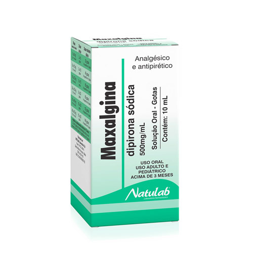 500mg/mL, caixa com 200 frascos gotejadores com 10mL de solução de uso oral (embalagem hospitalar)