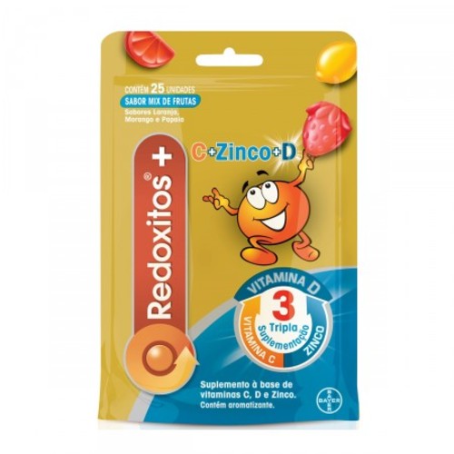 redoxitos vitamina c e d zinco-old mix de frutas