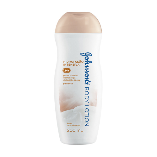 Imagem de Loção Deo-hidratante Johnson's Body Lotion nutrição intensiva, 1 unidade com 200mL