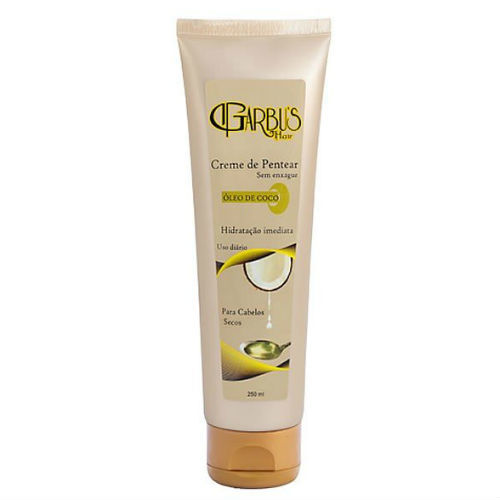 Imagem de Creme de Pentear Garbu's Hair Óleo de Coco 250mL