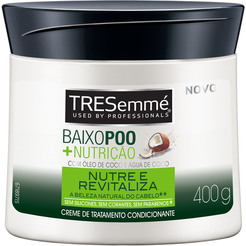 Imagem de Creme de Tratamento Tresemmé Baixo Poo + Nutrição 400g