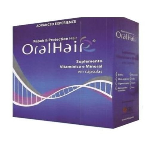 Imagem de Oral Hair Iron 1090mg, caixa com 30 comprimidos