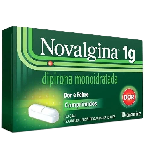 Comprar Novalgina Comprimido 1g, Caixa Com 10 Comprimidos | CR