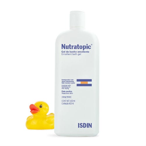 Imagem de Gel de Banho Hidratante Isdin Nutratopic 400mL