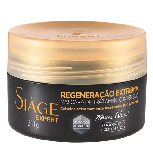 Imagem de Máscara Capilar Siàge Expert Regeneração Extrema Eudora 250g