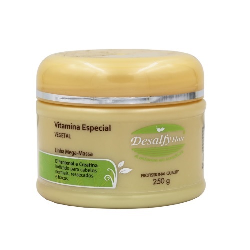 Imagem de Vitamina Especial Vegetal Desalfy Hair Linha Mega-massa 250g