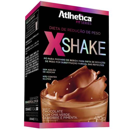 Imagem de X-Shake Atlhetica Fit Series Chocolate, 420g