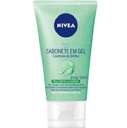 Imagem de Sabonete Facial em Gel Nivea Controle do Brilho 150mL