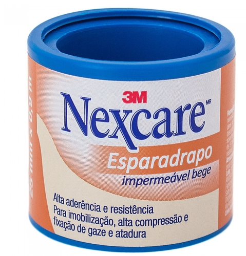 bege, 1 unidade com 25mm x 90cm