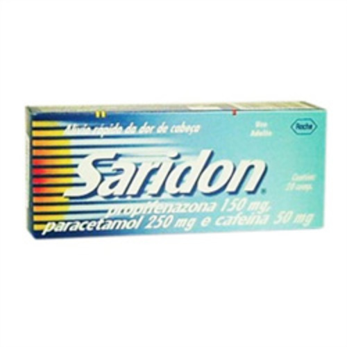 saridon-old com 20 comprimidos