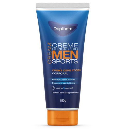 Imagem de Depilsam Men Sports Creme Depilatório Corporal com 150g