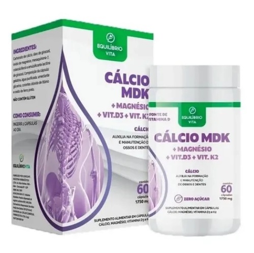 Cálcio MDK Equilíbrio Vita