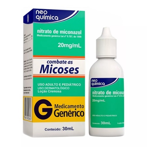 Comprar Nitrato de Miconazol Loção Neo Química 20mg/mL, caixa com 1 frasco gotejador com 30mL de Comprar Nitrato de Miconazol Loção Neo Química 20mg/mL, caixa com 1 frasco gotejador com 30mL de